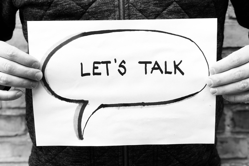 Let´s talk.